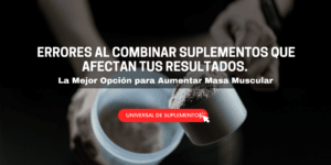 Los errores al combinar suplementos